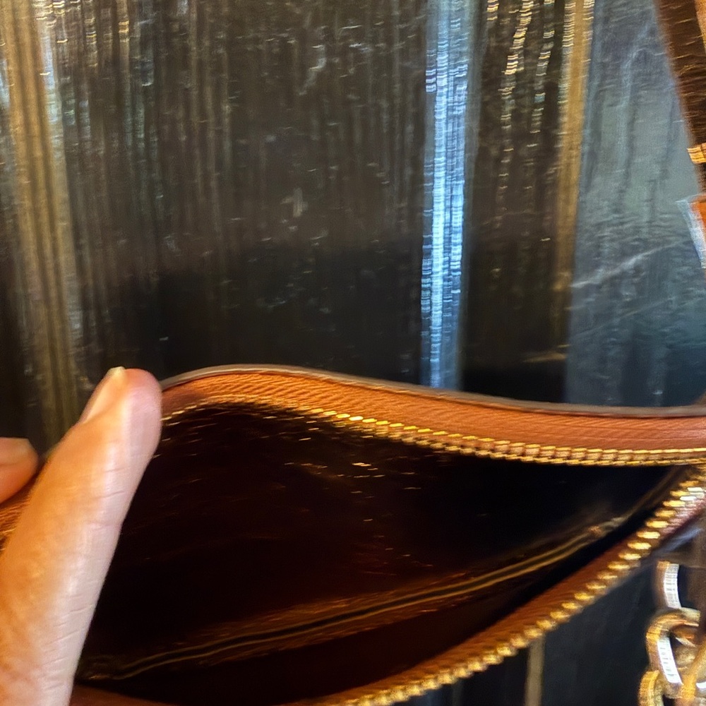 Michael Kors Brown Mini Belt Bag with Gold Chain - Picture 4 of 4